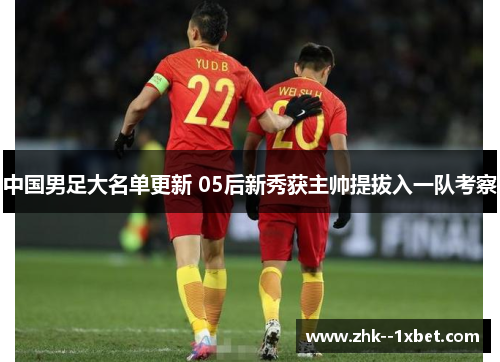 中国男足大名单更新 05后新秀获主帅提拔入一队考察 中国男足大名单更新 05后新秀获主帅提拔入一队考察